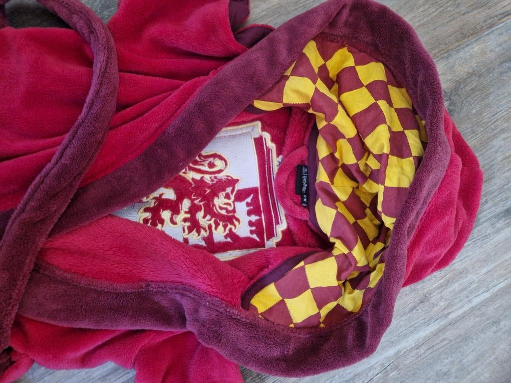 Originele Harry Potter Griffoendor badjas., Nieuw, Rood, Harry potter, Ophalen