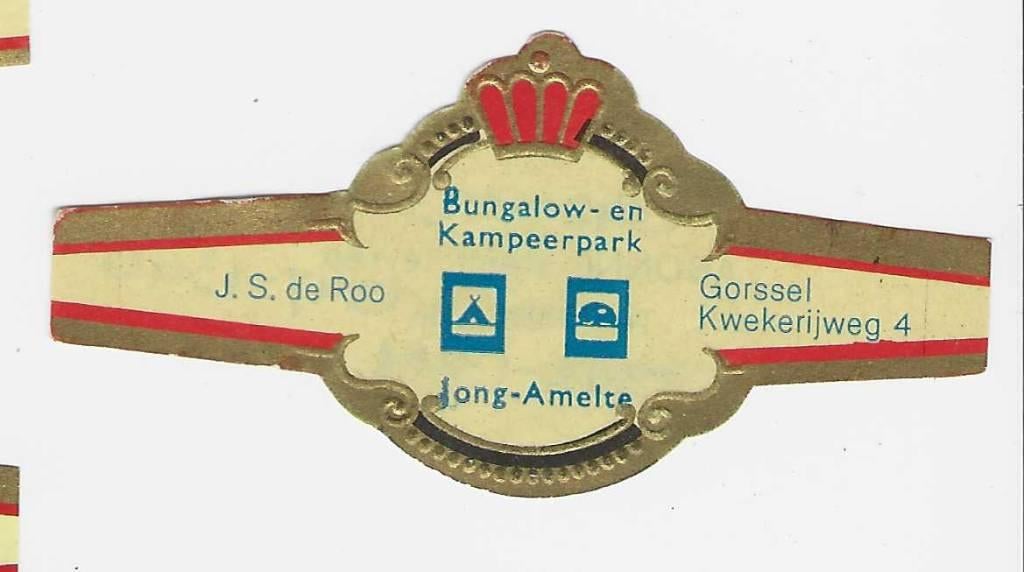 abonnee 1 -1303-  bugalow jong amelte  gorssel, Ophalen of Verzenden, Zo goed als nieuw, Sigarenbandjes