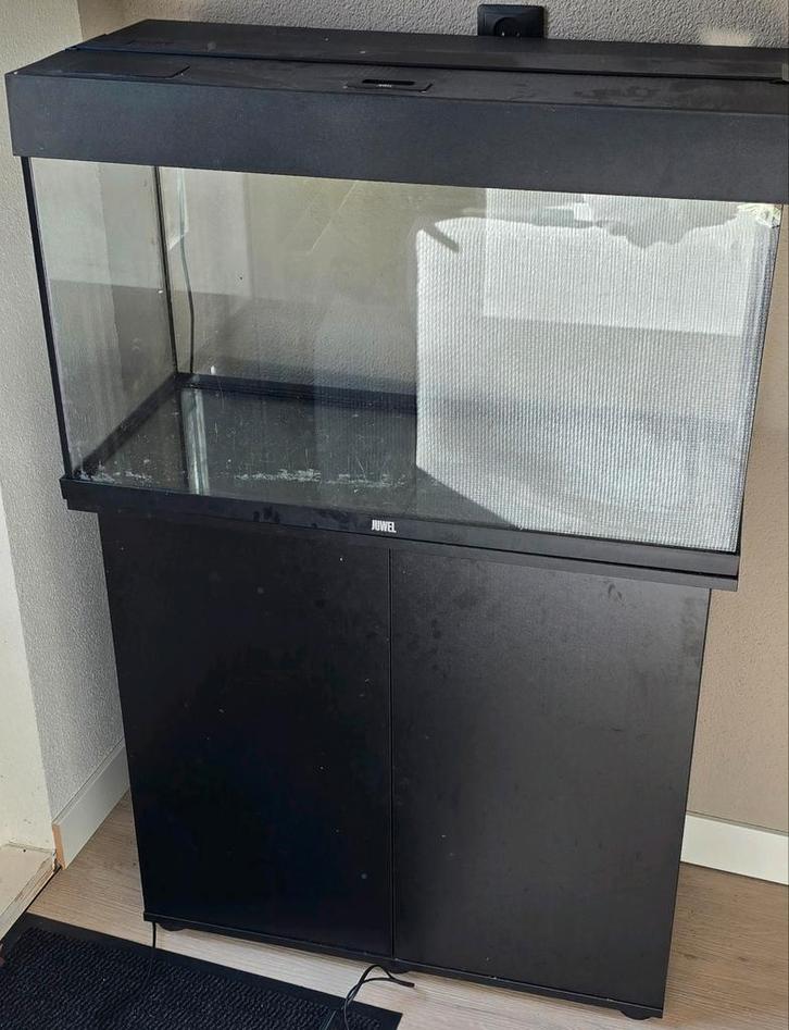 Juwel aquarium Rio 125 met kast, pomp en accessoires, Dieren en Toebehoren, Vissen | Aquaria en Toebehoren, Gebruikt, Leeg aquarium