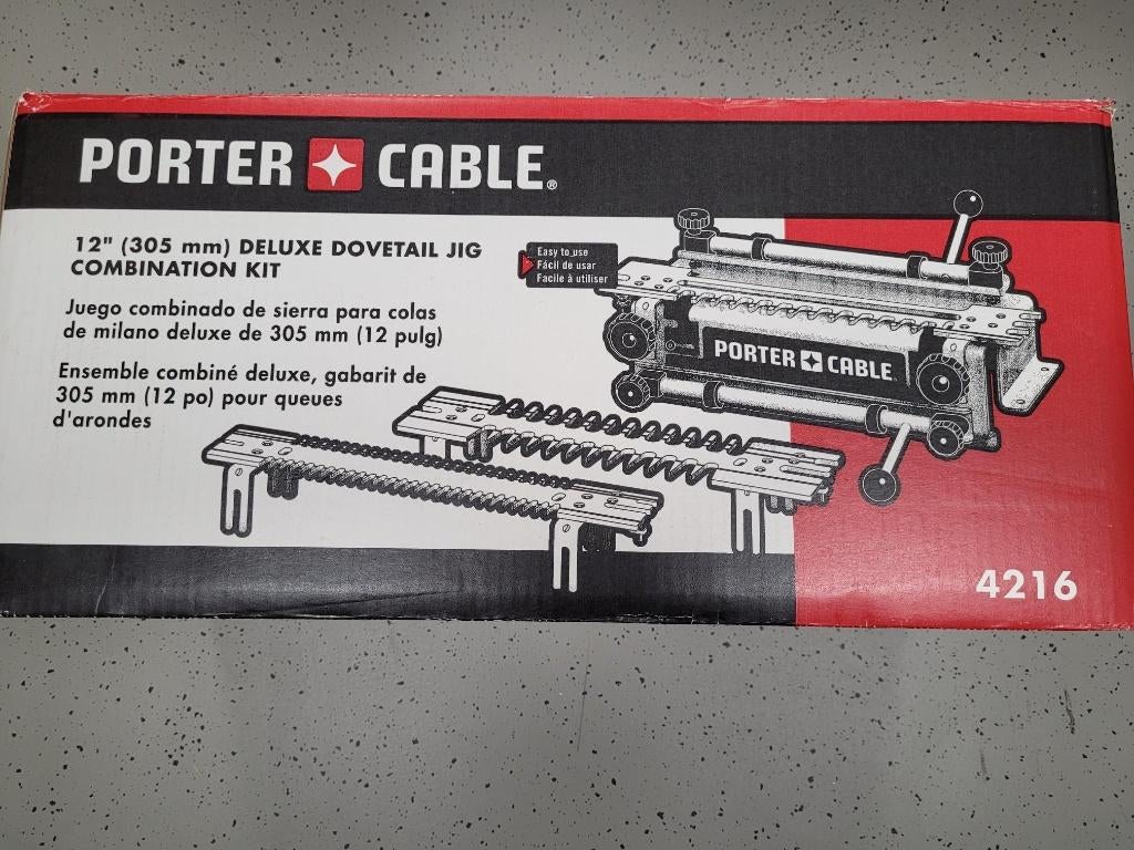 Porter Cable zwaluwstaart freesmal / dovetail jig, Doe-het-zelf en Verbouw, Gereedschap | Freesmachines, Ophalen of Verzenden