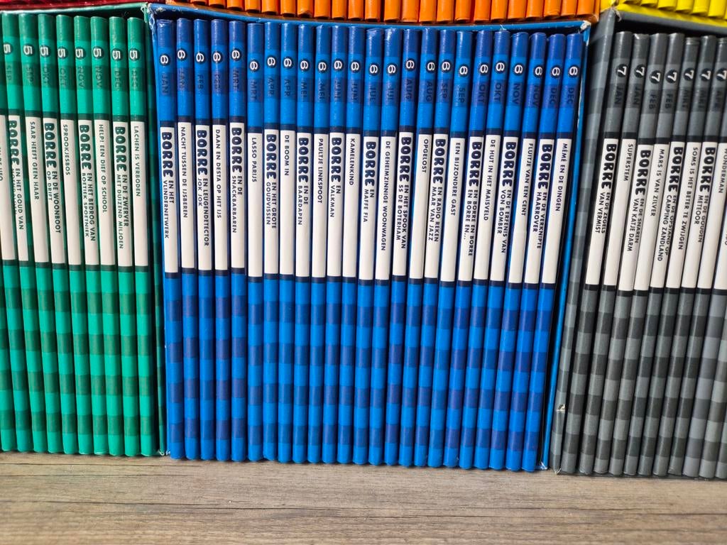Borre boekjes jaargang 6 compleet, Ophalen