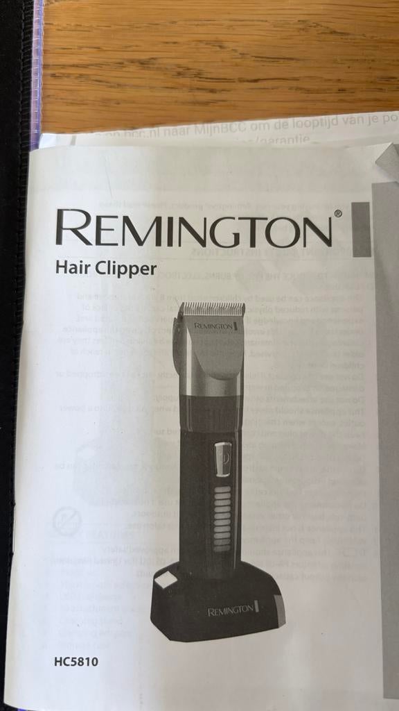 Remington Haar Knipper Set HC5810 in Luxe Koffer, Ophalen, Zo goed als nieuw, Haarverzorging