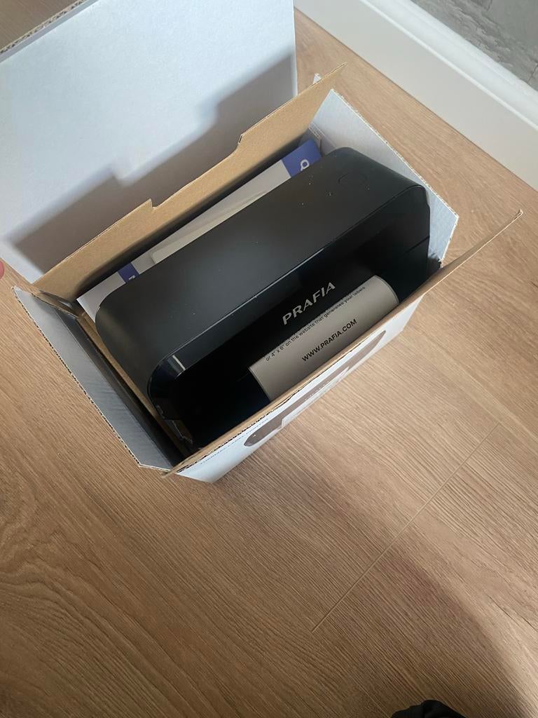 PRAFIA PRO USB Thermische Labelprinter - Nieuw in doos, Zwart-en-wit printen, Printer, Nieuw, Ophalen of Verzenden