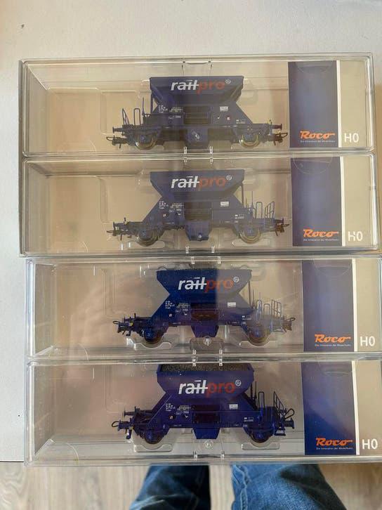 Roco NS Fccpps Onderlossers H0 Wisselstroom (Nieuw), Wisselstroom, Ophalen of Verzenden, NS, Roco