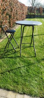 Sevelit inklapbare tuintafel met stoel, Tuin en Terras, Tuintafels, Ophalen, Rond