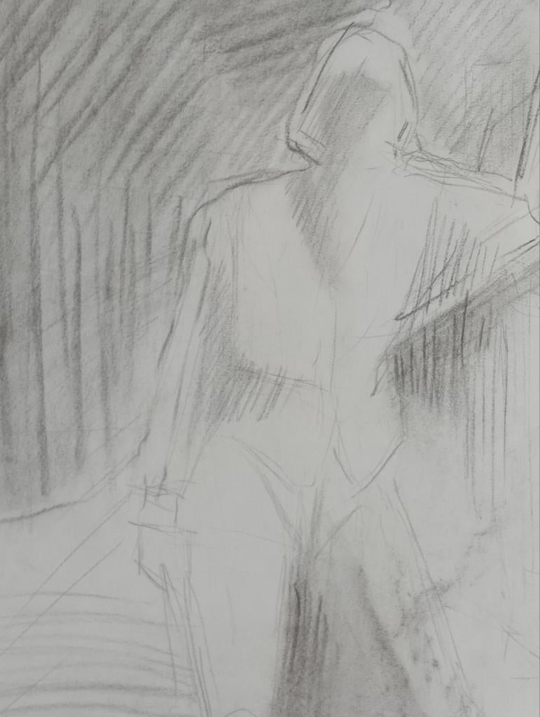Tekening naakt erotiek figuren 20e eeuw, Ophalen of Verzenden