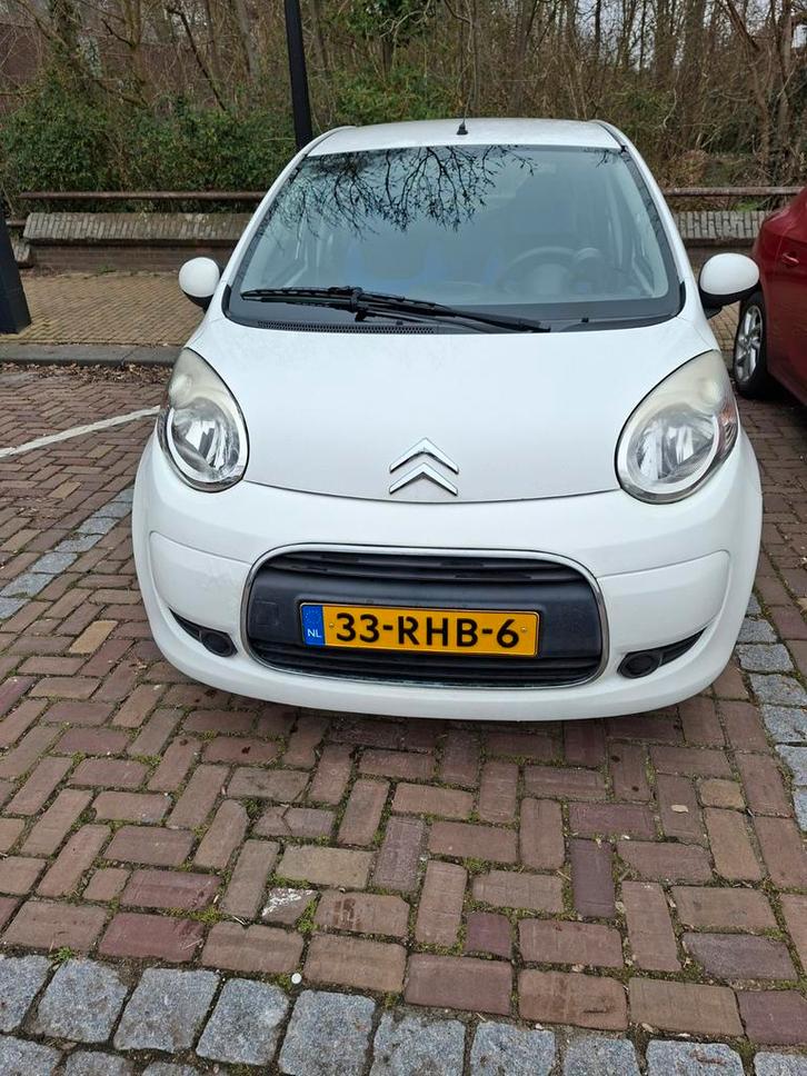 Citroën C1 1.0 5-DRS Sensodrive 2011 Wit, Auto's, Citroën, Particulier, C1, Airbags, Centrale vergrendeling, Elektrische ramen