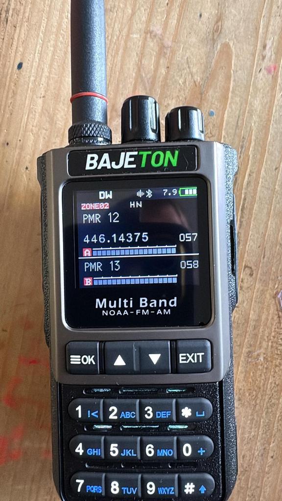 0 tot 1300MHZ zenden en ontvangen!  Nieuwste 2026, Met broekklem, Nieuw, Ophalen of Verzenden, Portofoon of Walkie-talkie