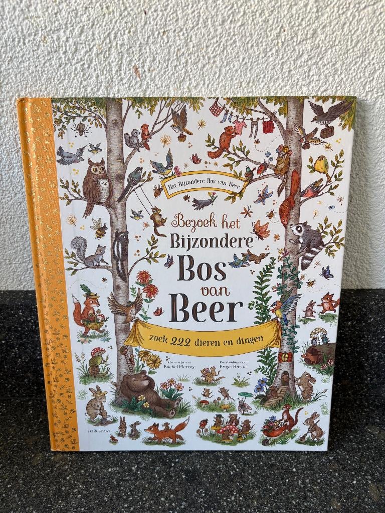 Kinderboek: Bijzondere Bos van Beer (Lemniscaat), Non-fictie, Ophalen of Verzenden, Zo goed als nieuw, Rachel Piercey