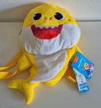 NIEUWE Baby Shark Pluche Rugzak - Geel - Met Label, Ophalen of Verzenden, Nieuw, Overige typen