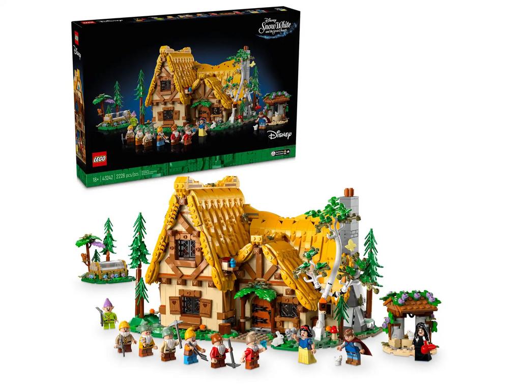 Lego 43242 Snow White and the Seven Dwarfs' Cottage Disney, Lego, Nieuw, Ophalen of Verzenden, Disney