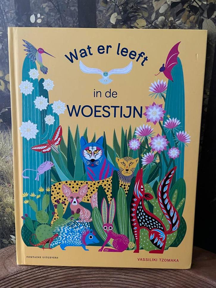 Wat er leeft in de WOESTIJN - Prachtig geïllustreerd, Boeken, Kinderboeken | Jeugd | onder 10 jaar, Nieuw, Non-fictie, Ophalen of Verzenden