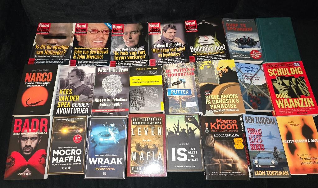 True crime boeken, Boeken, Ophalen of Verzenden, Zo goed als nieuw, Maatschappij en Samenleving, Nederland