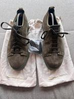 Mooie nette groene santoni schoenen maat 45, Kleding | Heren, Overige kleuren, Ophalen of Verzenden, Zo goed als nieuw, Veterschoenen