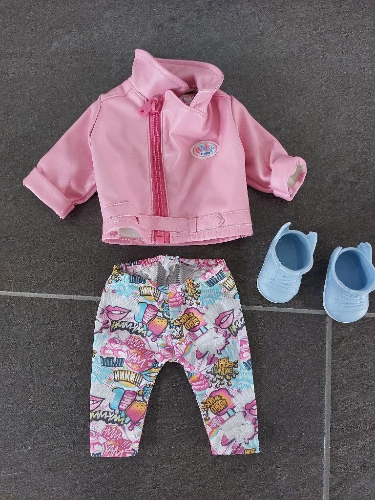 Baby born scooter kleding, Kinderen en Baby's, Speelgoed | Poppen, Ophalen of Verzenden, Zo goed als nieuw, Overige typen