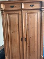 Antiek grenen (computer )kast met heel veel opbergruimte, Antiek en Kunst, Ophalen of Verzenden
