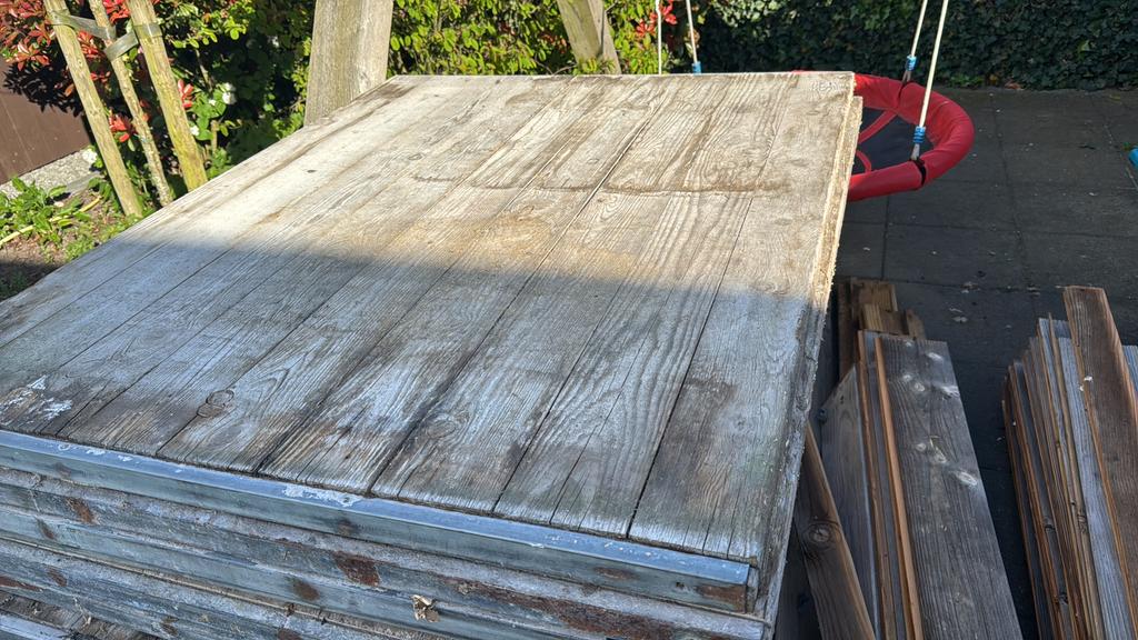 Steensschotten gratis, Ophalen, Gebruikt, Hout