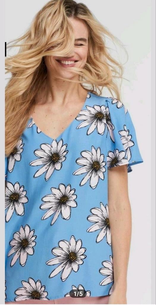 Fabienne Chapot Archana Ine top/ blouse maat 36 *nieuw *, Blauw, Nieuw, Ophalen of Verzenden, Fabienne Chapot