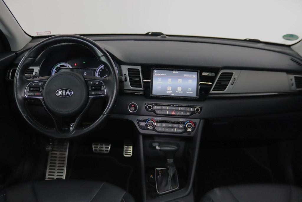 Kia Niro 1.6 GDi Hybrid ExecutiveLine Trekhaak, Stoelverwarm, Auto's, Kia, Gebruikt, 2 kWh, Leder, Bedrijf