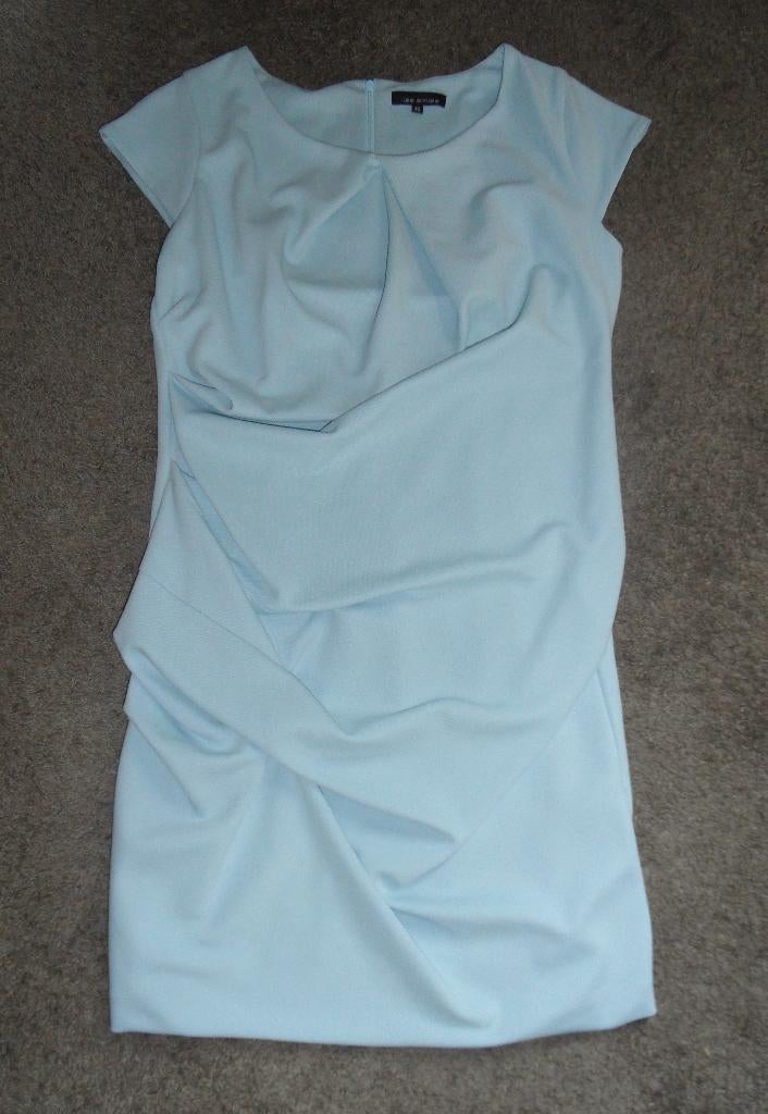 Nette, sportieve lichtblauwe jurk van Les Amies, maat 42, Kleding | Dames, Blauw, Maat 42/44 (L), Ophalen of Verzenden, Zo goed als nieuw