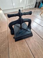 Antieke gietijzeren boekenpers - ca. 1870, Antiek en Kunst, Ophalen