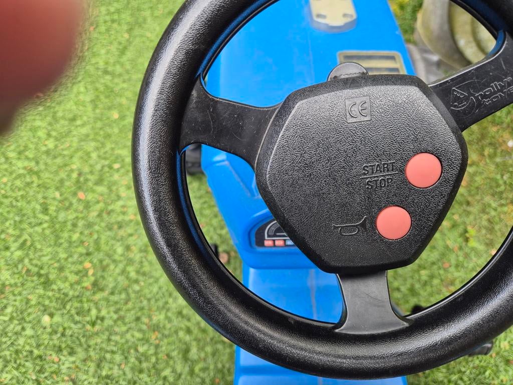 Blauwe Rolly Toys kindertractor met pedalen, Ophalen, Gebruikt, Trapvoertuig