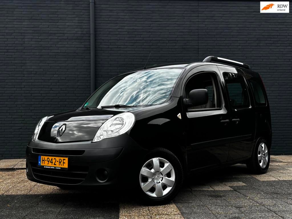 Renault Kangoo Family 1.6 Expression | Airco | Trekhaak, Auto's, Renault, 1373 kg, Gebruikt, 4 cilinders, Zwart