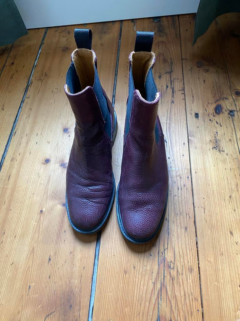 LK Bennett Chelsea Boots mt 37, Kleding | Dames, Schoenen, Bruin, Lage of Enkellaarzen, Ophalen of Verzenden, Zo goed als nieuw
