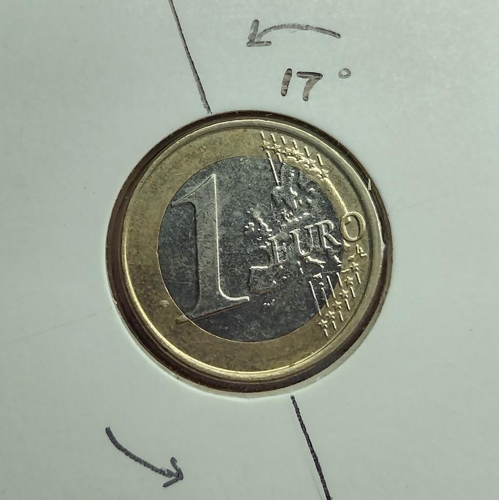 MISSLAG - 1 Euro België 2011, Postzegels en Munten, Munten | Europa | Euromunten, Ophalen of Verzenden, België, 2 euro, Losse munt