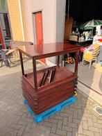 Eettafels 120x80 tafels mahonie hout cafe bar kroeg, Huis en Inrichting, Tafels | Eettafels, Gebruikt, 100 tot 150 cm, Cafe bar kroeg toog kantine
