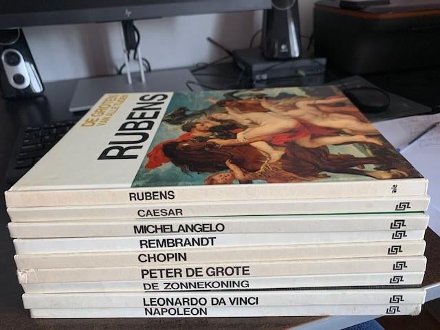 De groten van alle tijden, Boeken, Europa, Diverse redacteuren, Ophalen, Gelezen
