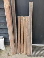 Houten planken en balken, Doe-het-zelf en Verbouw, Hout en Planken, Gebruikt, Minder dan 25 mm, Ophalen of Verzenden, Plank