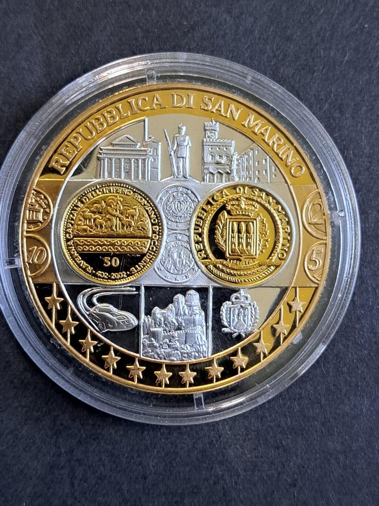 Europa 20 gram 999 San Marino, Ophalen of Verzenden, Zilver