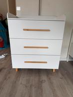 Baby commode met 3 lades en houten handgrepen, Kinderen en Baby's, Kinderkamer | Commodes en Kasten, 50 tot 70 cm, Ophalen of Verzenden