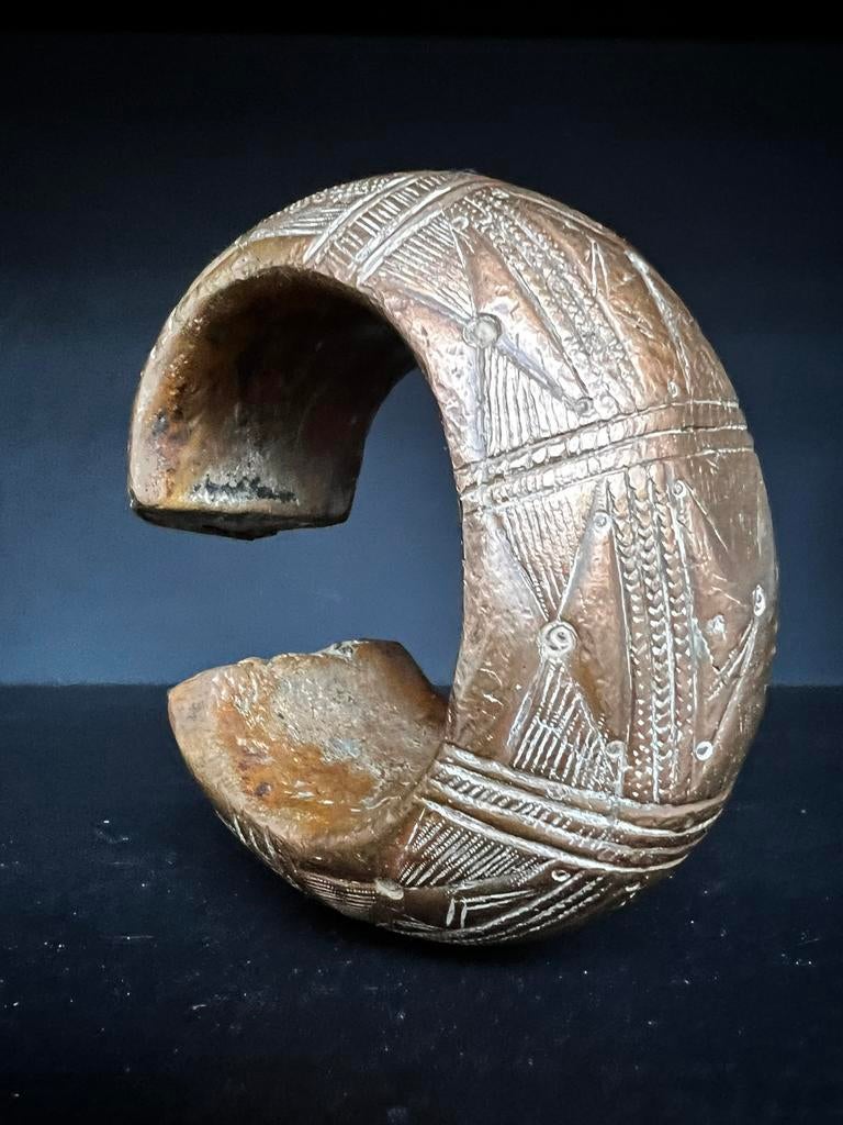 Zeldzame zware Afrikaanse manilla – ca. 1,86 kg, Ophalen of Verzenden