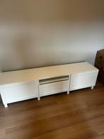 Ikea wit tv meubel, Huis en Inrichting, Kasten | Televisiemeubels, Ophalen, 150 tot 200 cm, Zo goed als nieuw, Minder dan 100 cm