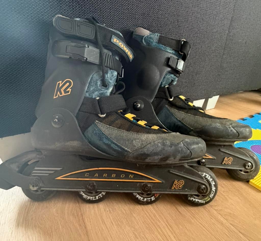 K2 skeelers, Sport en Fitness, Skeelers, Ophalen, Gebruikt, Inline skates 4 wielen, K2