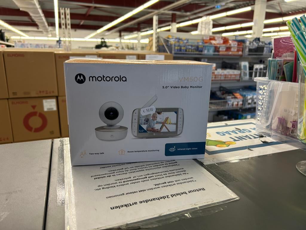 Motorola video baby monitor, Ophalen, Nieuw, Camera