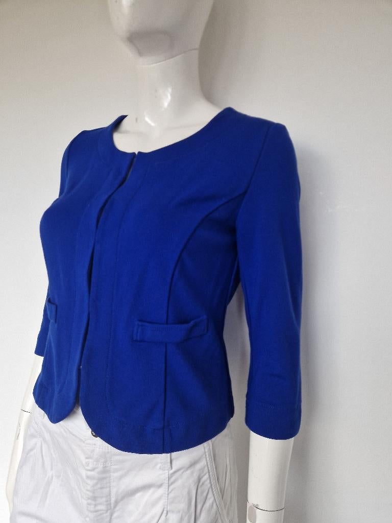Betty Barclay kobaltblauw vestje – maat 40,, Maat 38/40 (M), Blauw, Nijmegen, Verhip-vintage.nl