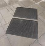 Mat droogloopmat schoonloopmat rubber - 90X60 CM - 2 stuks, Tuin en Terras, Deurmatten, Ophalen, Gebruikt, Schoonloopmat, Rubber