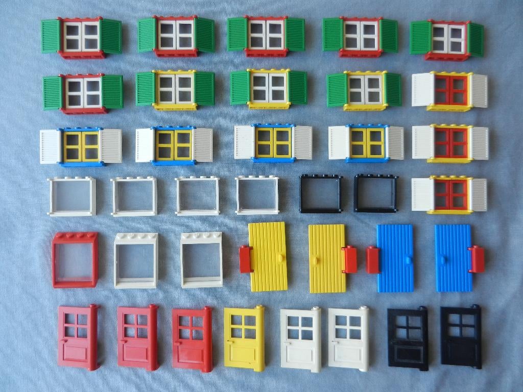 Lego deuren, ramen en luiken, Ophalen of Verzenden, Gebruikt