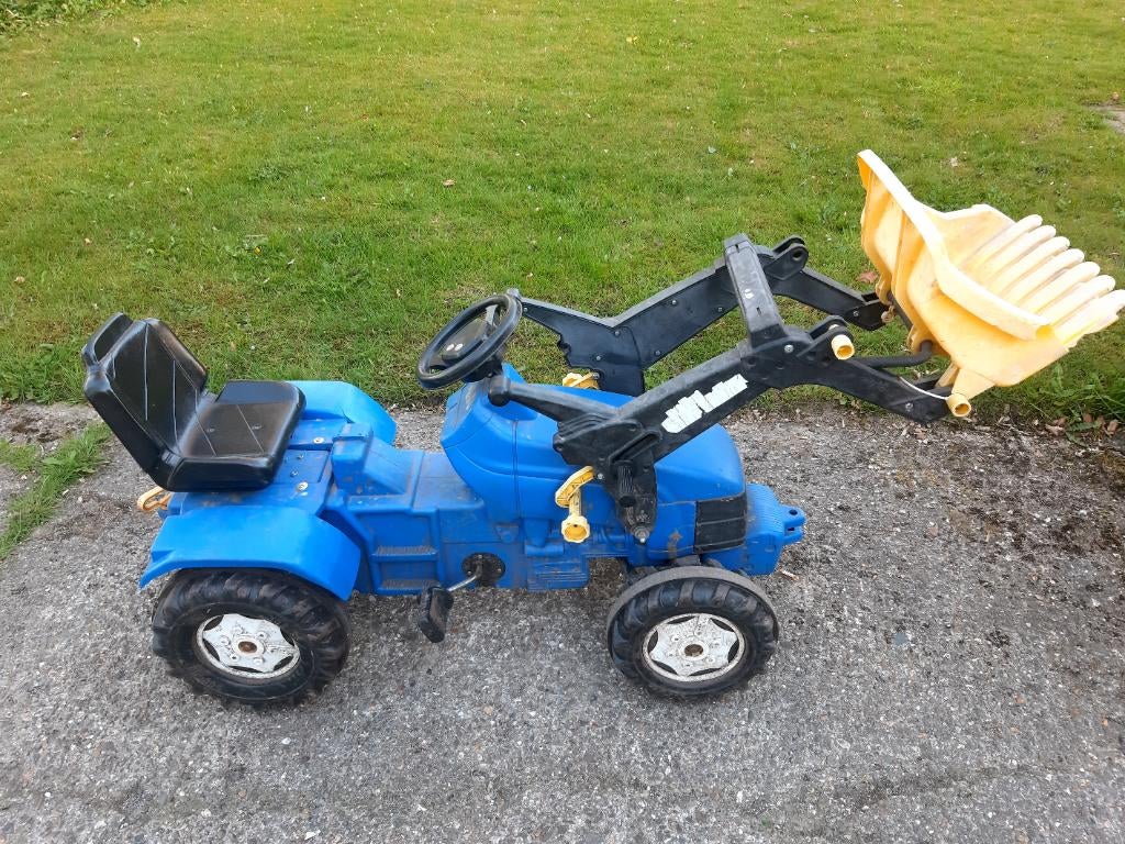 Traptrekker met aanhanger, Ophalen, Gebruikt, Trapvoertuig