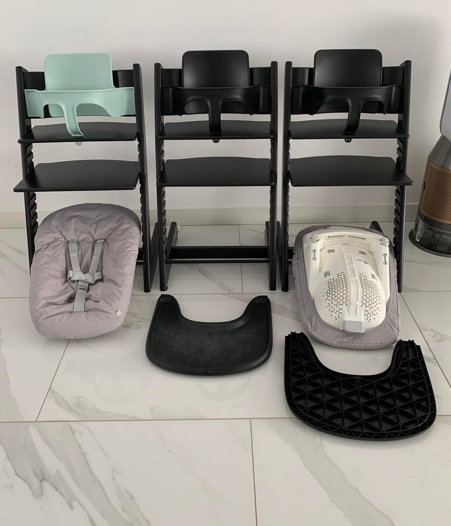 3x Als Nieuw Nieuw Model STOKKE& Newborn 2 STANDEN, Babyset, Kinderen en Baby's, Kinderstoelen, Ophalen of Verzenden, Zo goed als nieuw