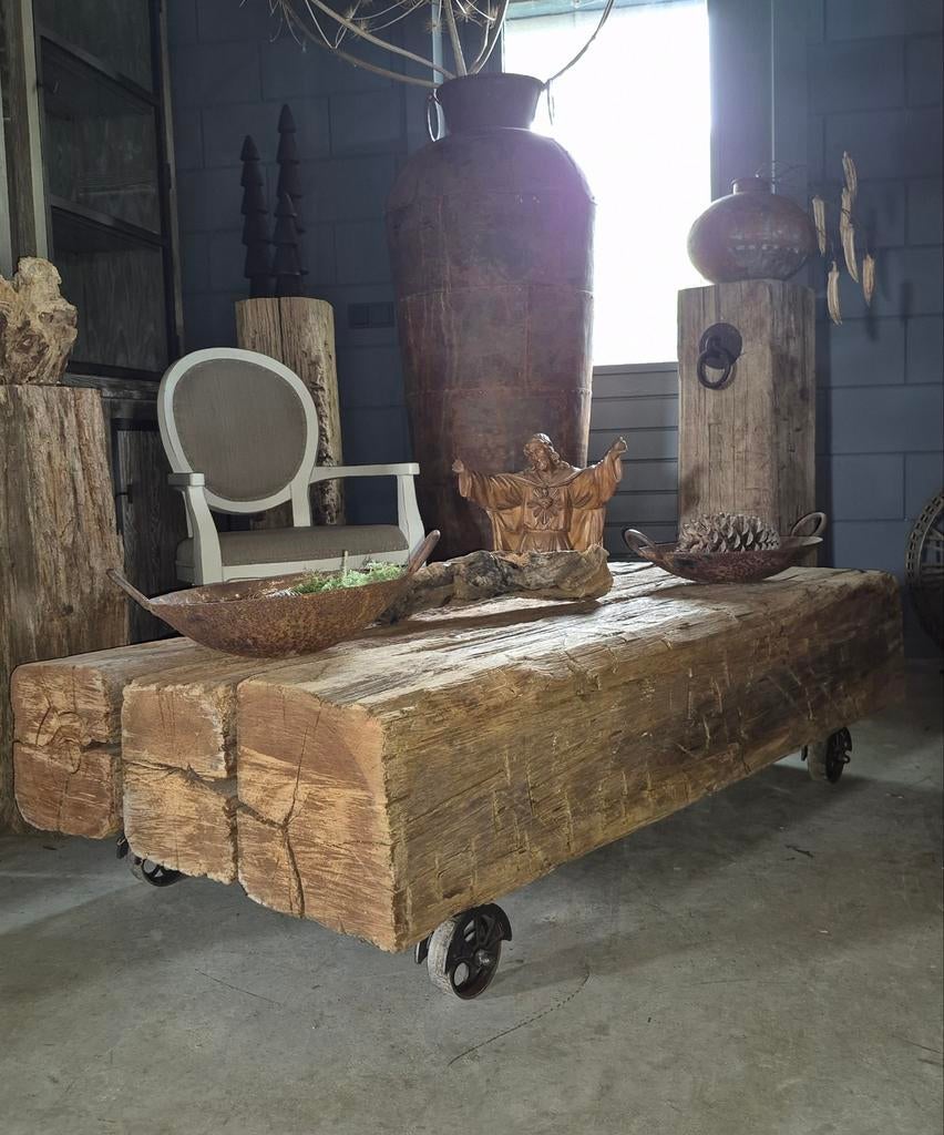 Unieke Meerpalen. Authentieke Friese Meerpaal & Maatwerk ️, Tuin en Terras, Ophalen, Nieuw
