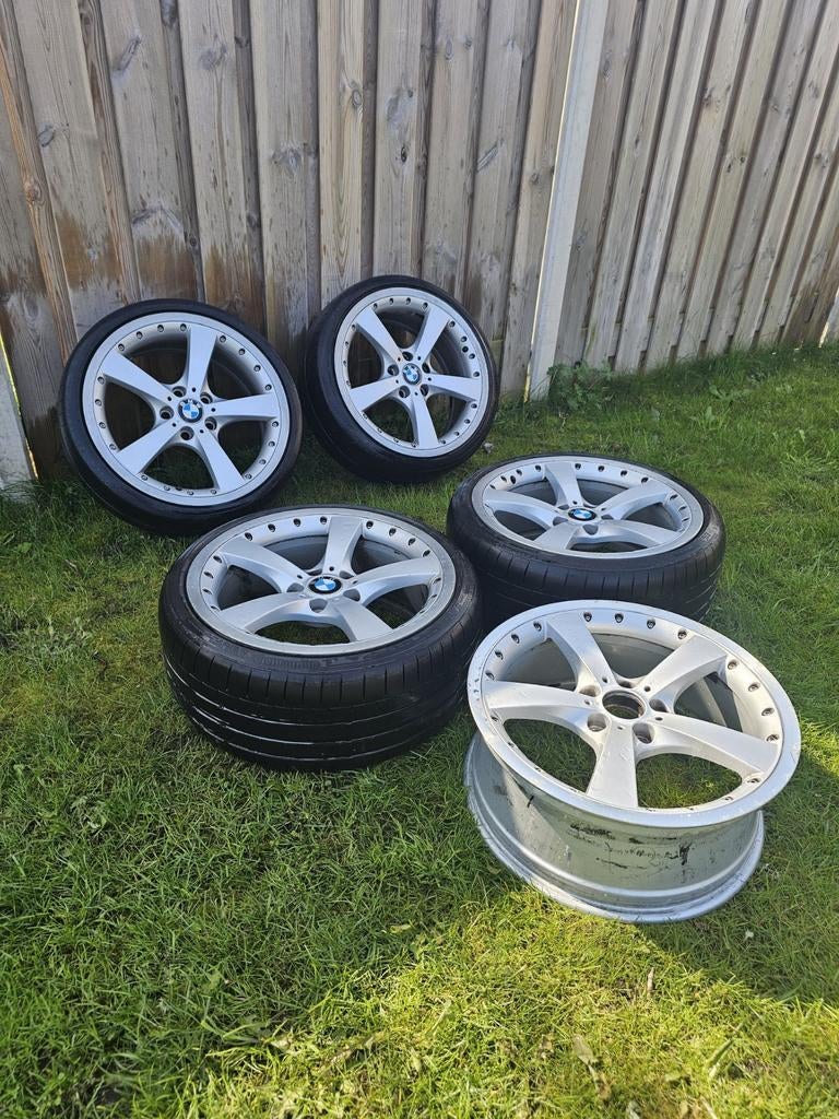 Originele 2-delige BMW 19" breedset 5x120 Style 179 / BM41 B, 19 inch, Gebruikt, Banden en Velgen, Ophalen of Verzenden