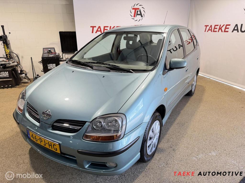 Nissan Almera Tino 2.0 CVT Ambience Automaat/Airco/Apk, Auto's, Nissan, 1998 cc, 4 cilinders, 700 kg, Almera Tino