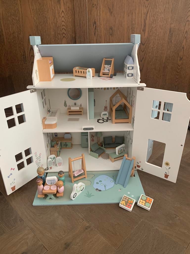 Little Dutch poppenhuis met aanvulsets, Kinderen en Baby's, Ophalen, Zo goed als nieuw, Poppenhuis