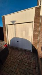 Witte kanteldeur, Ophalen, Gebruikt, Garagedeur, Metaal