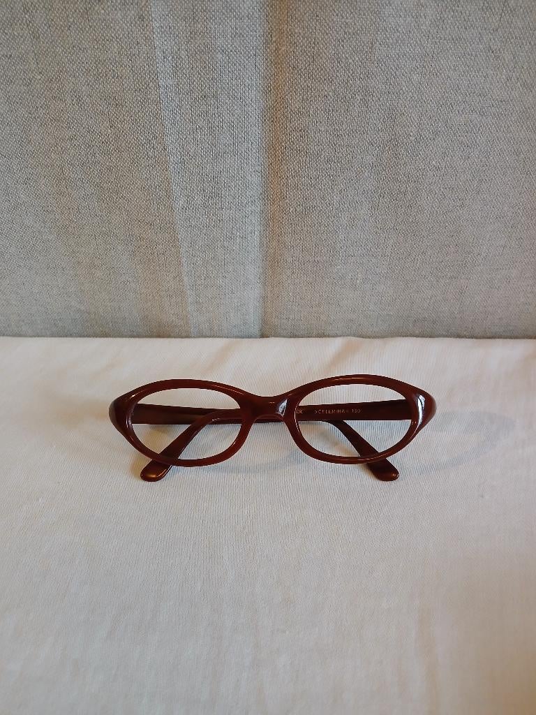 Brilmontuur kunststof Rodenstock Celerina 50/60er jaren, Gebruikt, Bruin, Bril, Ophalen