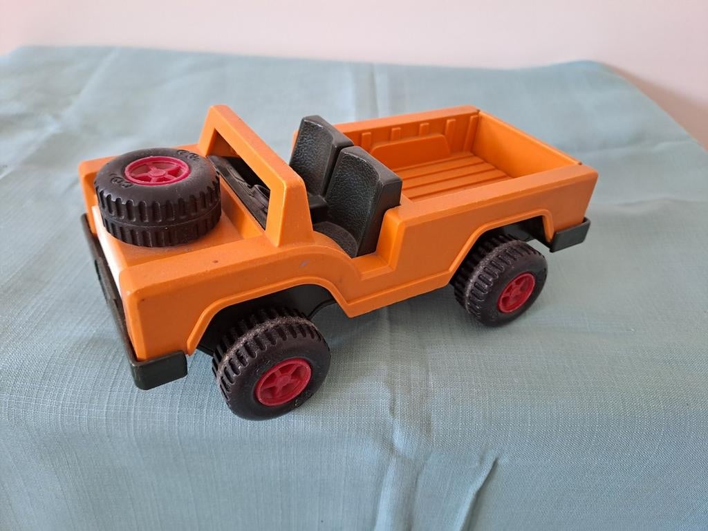 Vintage Fisher-Price Safari Jeep Model 304, Ophalen of Verzenden, Gebruikt, Auto of Voertuig